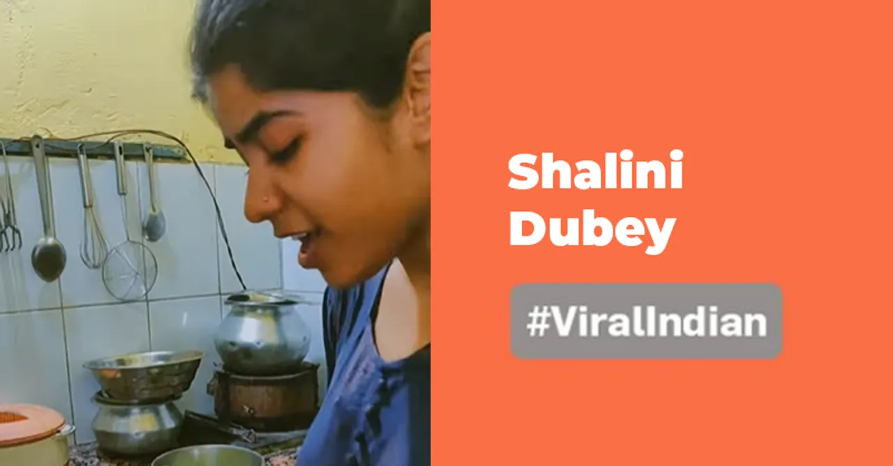 Viral Indian: Shalini Dubey joined the viral video league with her kitchen concert on Pasoori