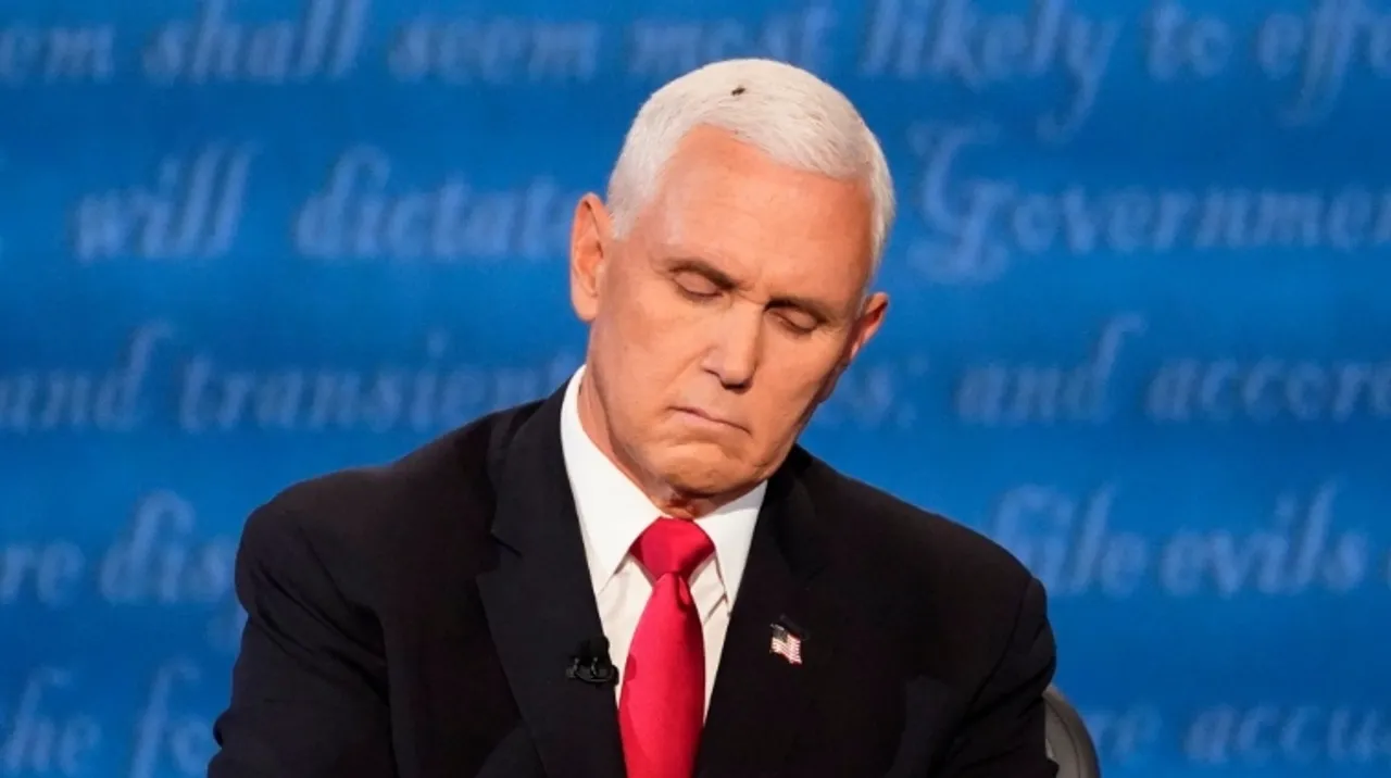 Check out how a fly on Mike Pence got Twitter buzzing after the Vice Presidential Debate