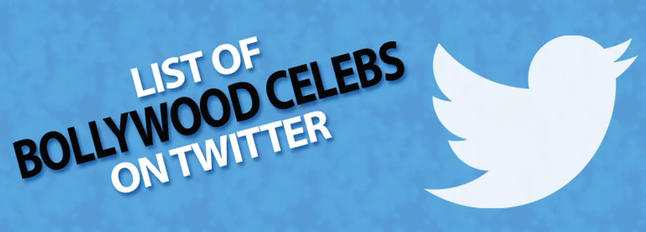 List of 200 Bollywood Celebrities On Twitter