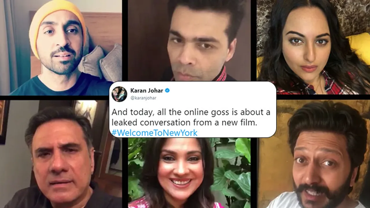 Karan Johar's video chat with B'wood stars leaked?