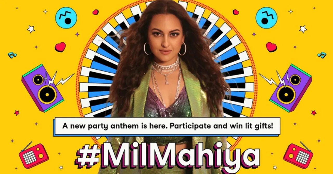 Sonakshi Sinha’s Mil Mahiya crosses 3.2 Billion Video Plays on Moj in 3 weeks