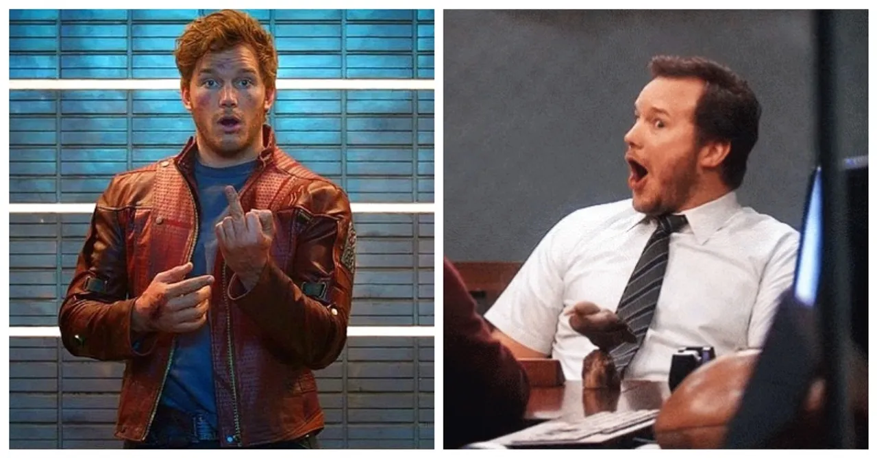 Star-Lord and Andy Dwyer