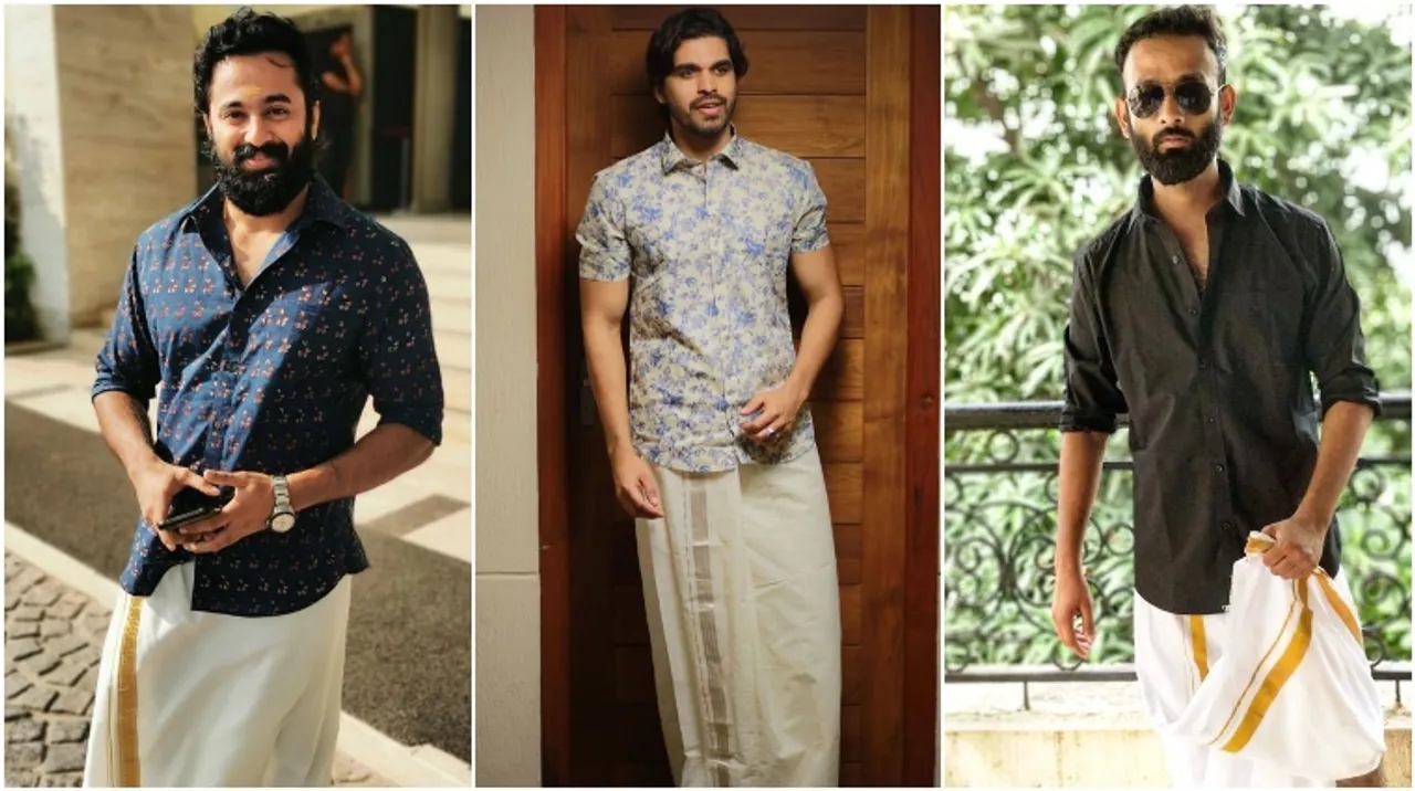 Fashion influencers show us how men can rock the Mundu look!