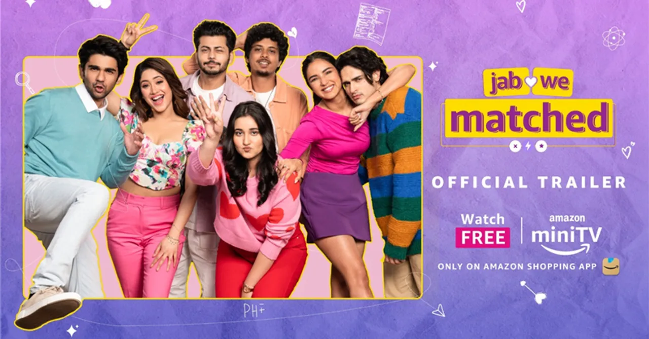 Watch a stellar cast present four distinctive dating narratives on Amazon miniTV’s upcoming series ‘Jab We Matched'