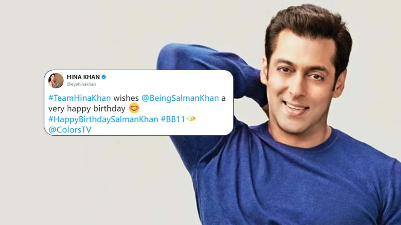 Celebrities wishing Salman Khan: Check out who said what here!