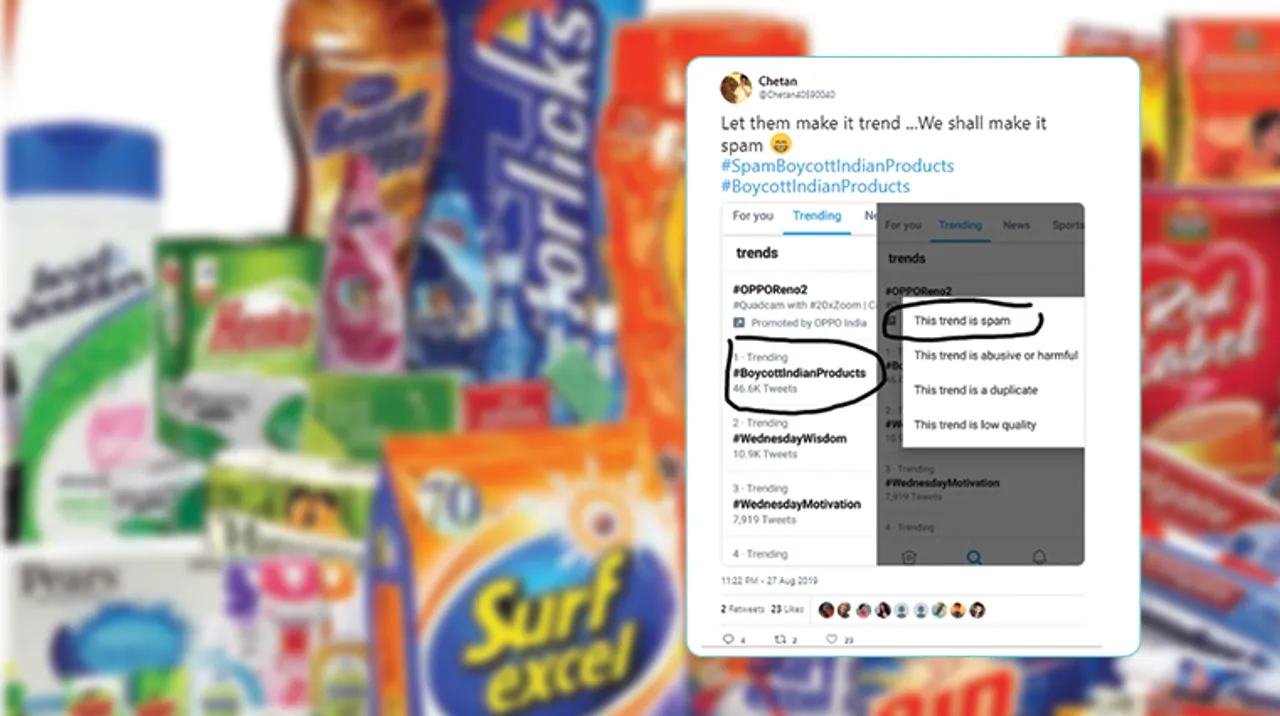 #BoycottIndianProducts Trends On Twitter As Indian and Pakistani Twiterrati Have A War of Words