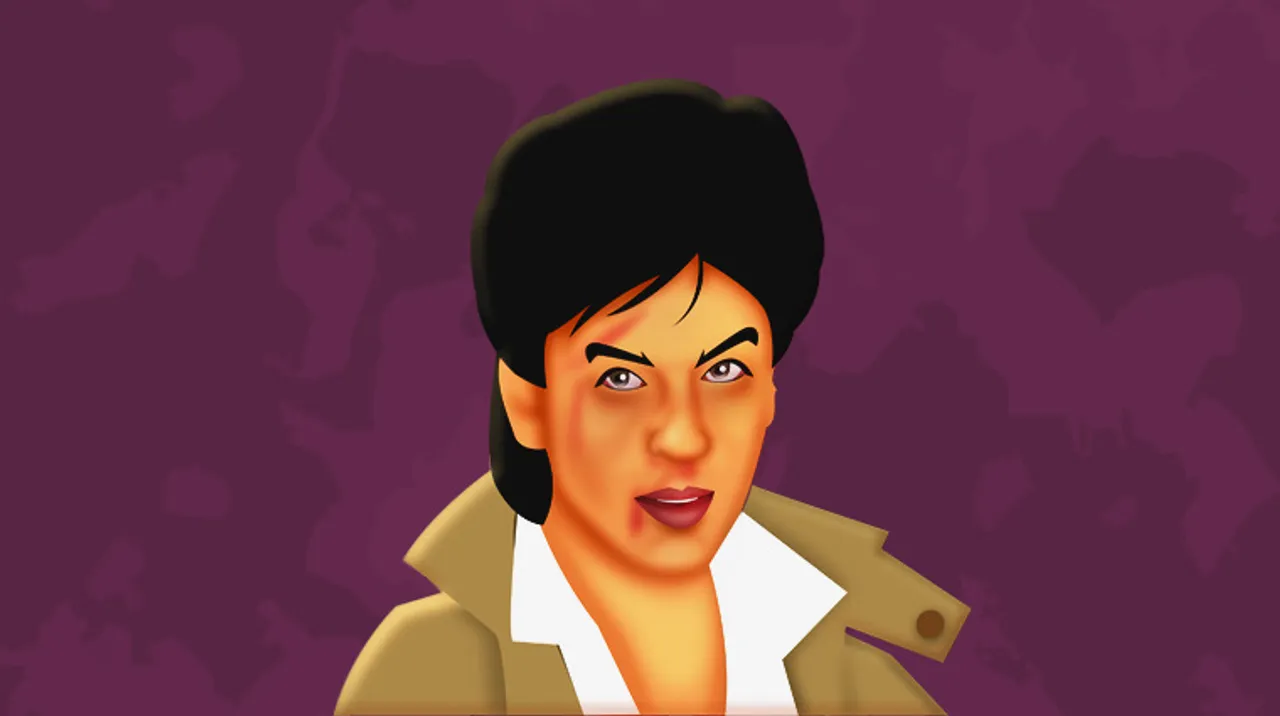 Here's how SRK turned into Rahul Mehra, the K-K-K-Krazy stalker and made it to our list of iconic villains