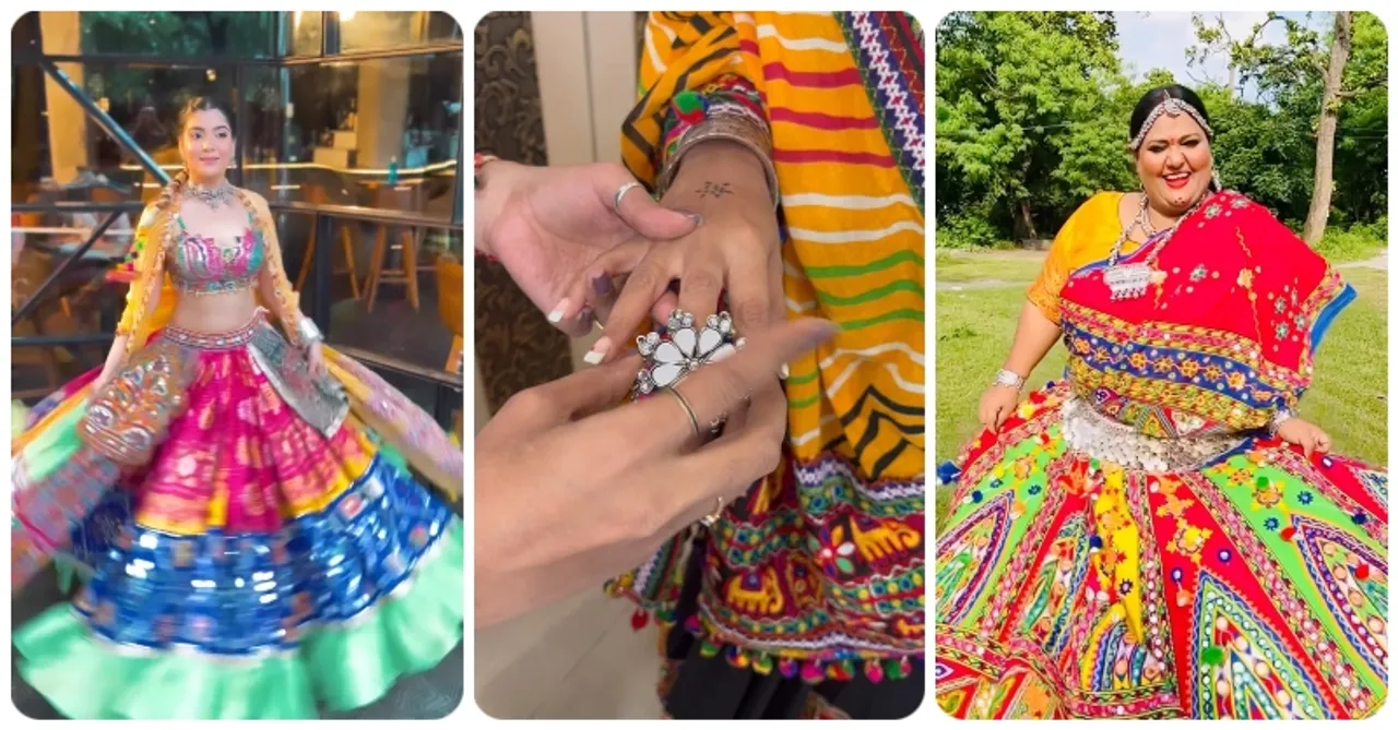 10 over-the-top outfits for Navratri by your favorite creators that spell perfection!