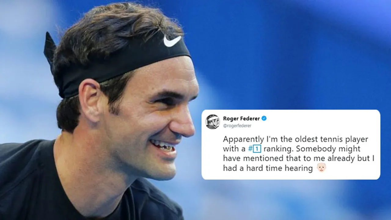 These Roger Federer Tweets show he knocks it out of the park on and off court!