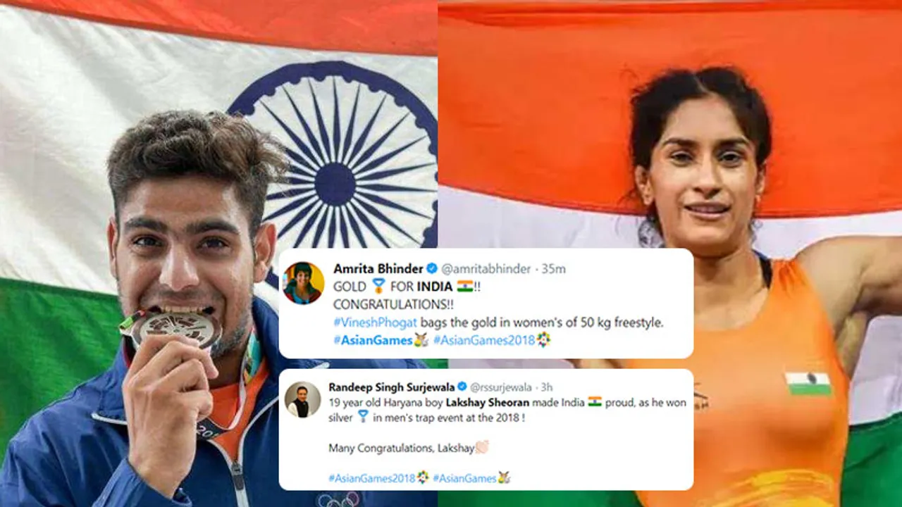 India on a brilliant start as #AsianGames2018 commences; Twitter is all praise!