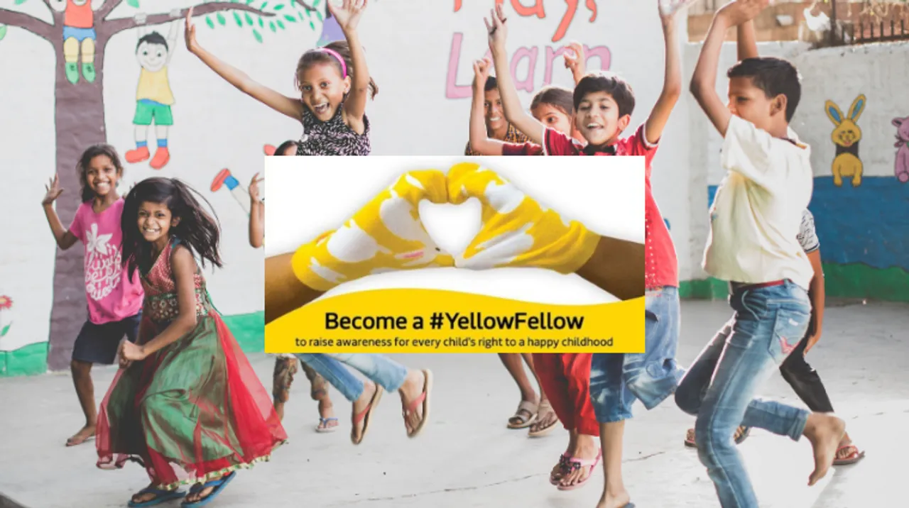 Here's how you can join CRY's #YellowFellow campaign and do your bit in creating happy childhoods