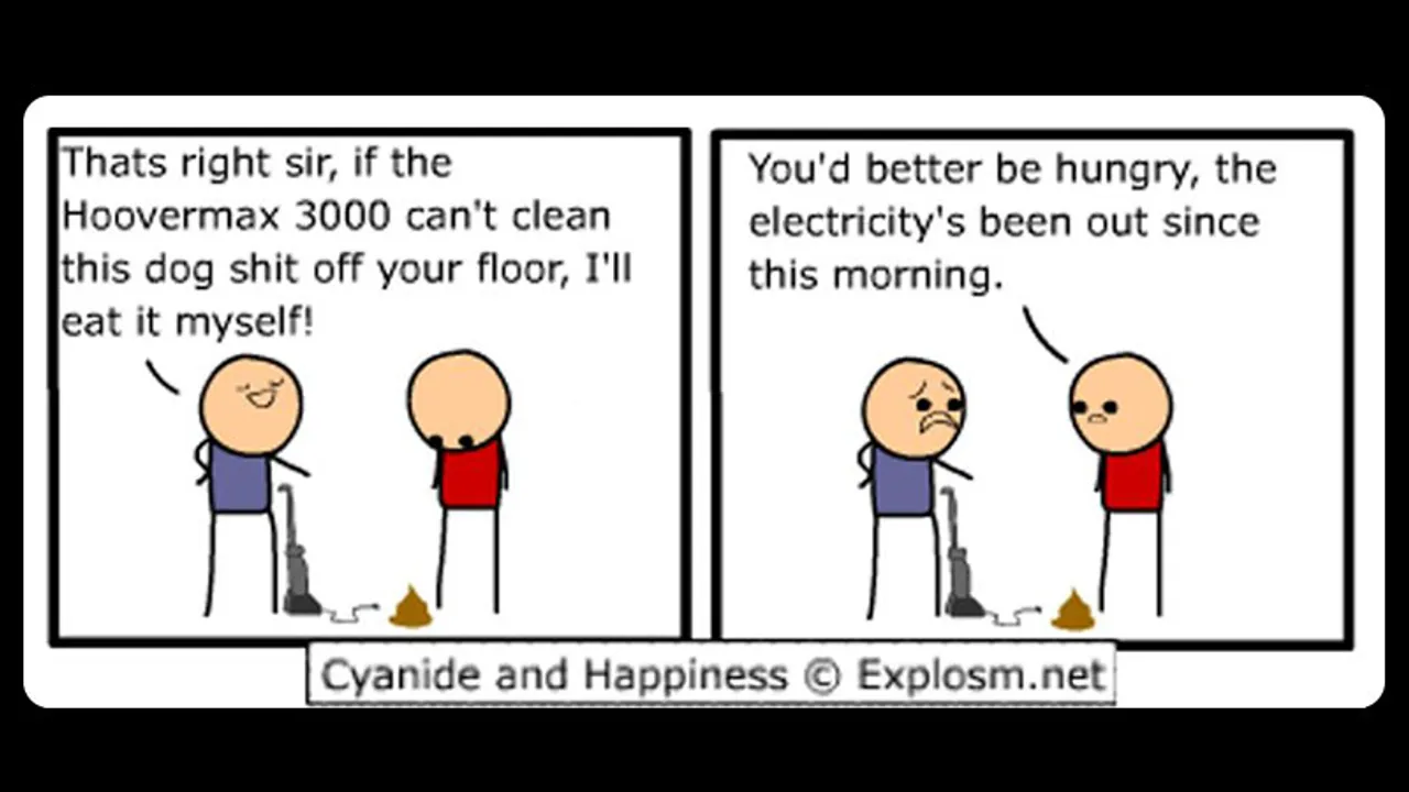 15 Cyanide and Happiness comics that are darker than Amavasya