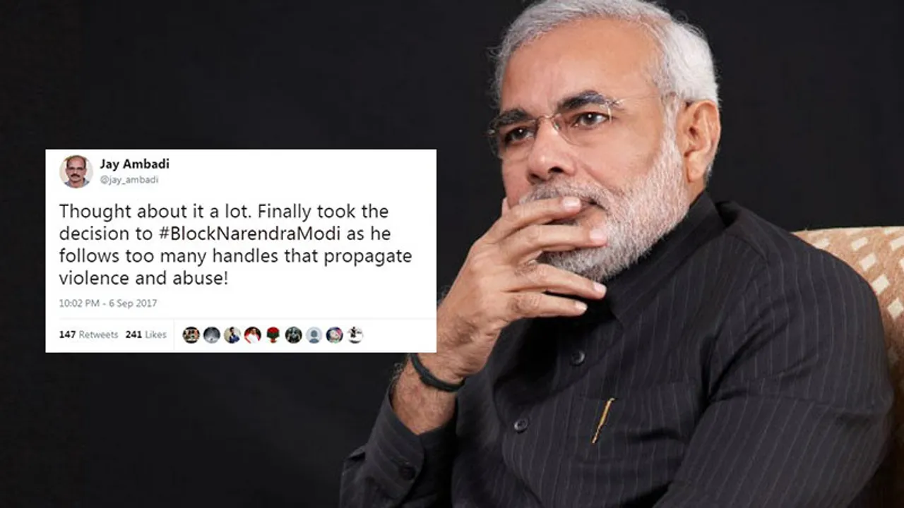 #BlockNarendraModi