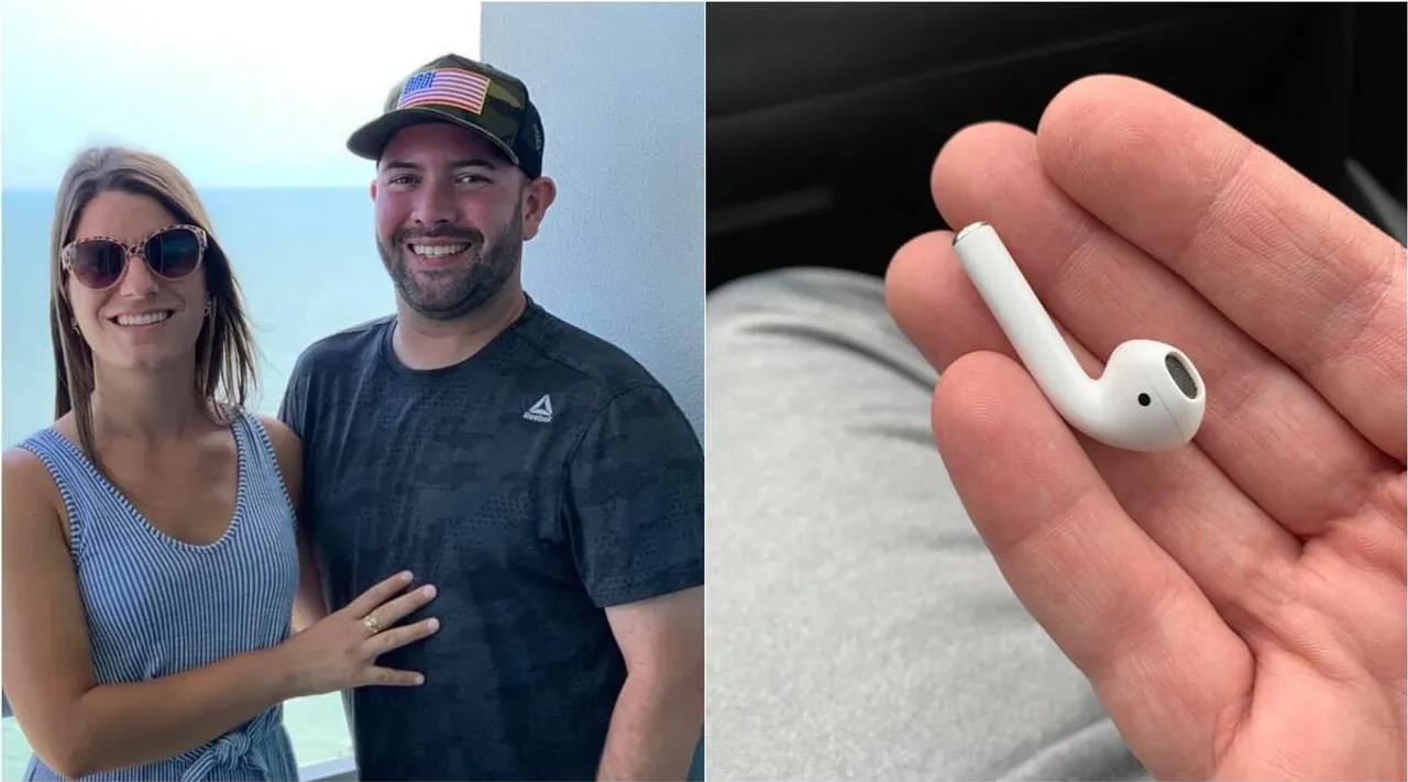 AirPods found lodged inside man's chest