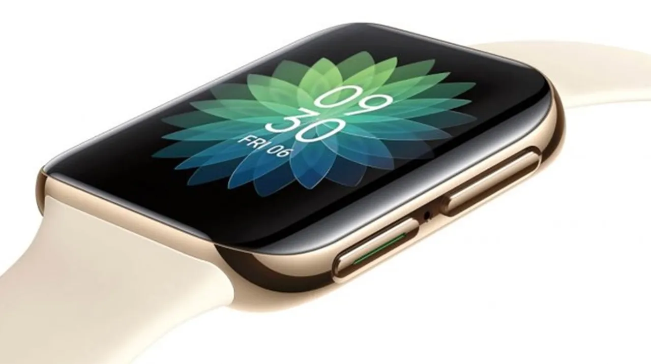 The OPPO smartwatch seems to be a rip-off of the Apple Watch