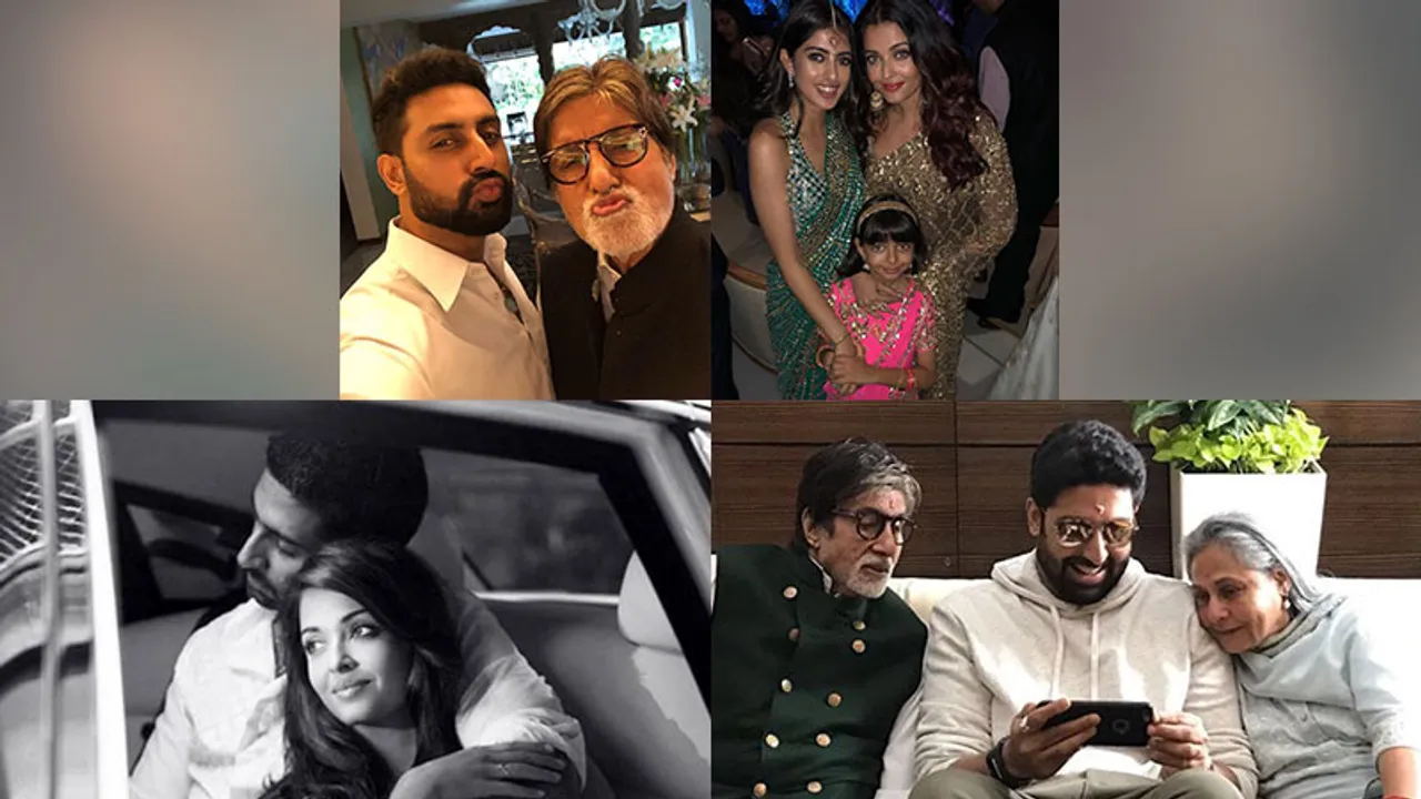 Every time Abhishek Bachchan was a perfect family munda
