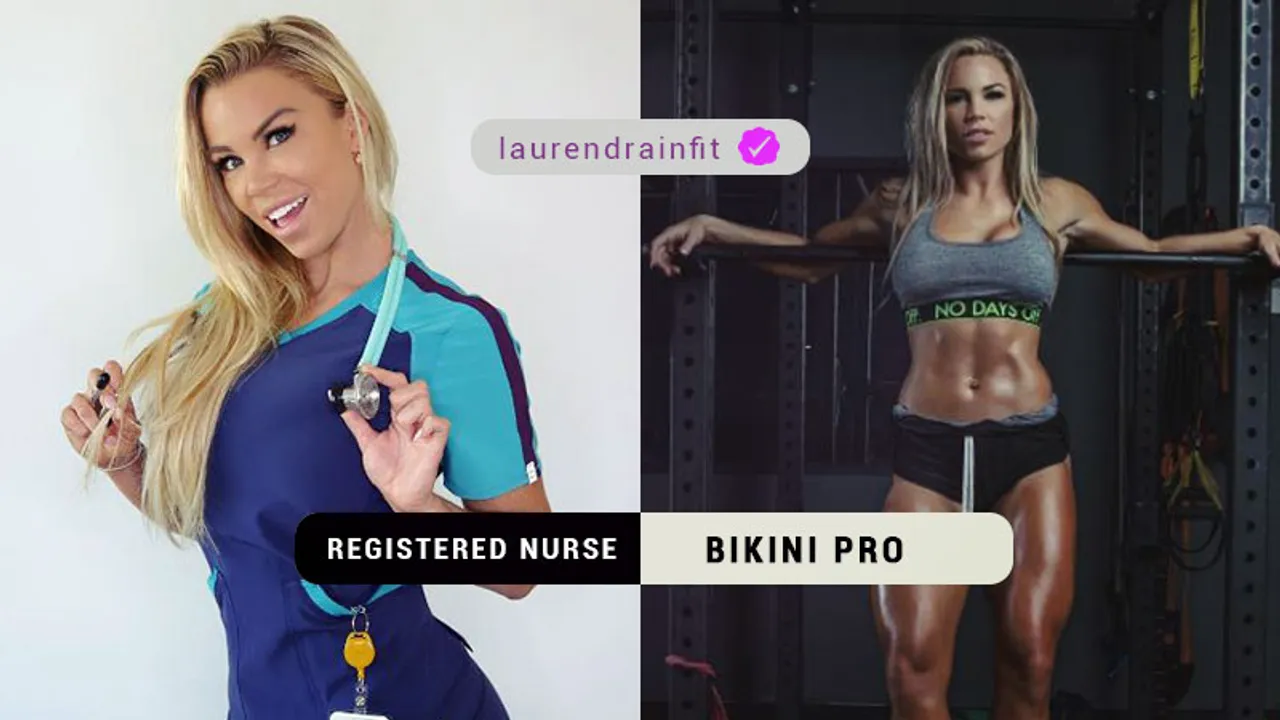 Meet Lauren Drain - Nurse, Personal Trainer, Model, Author and Insta-Celeb!