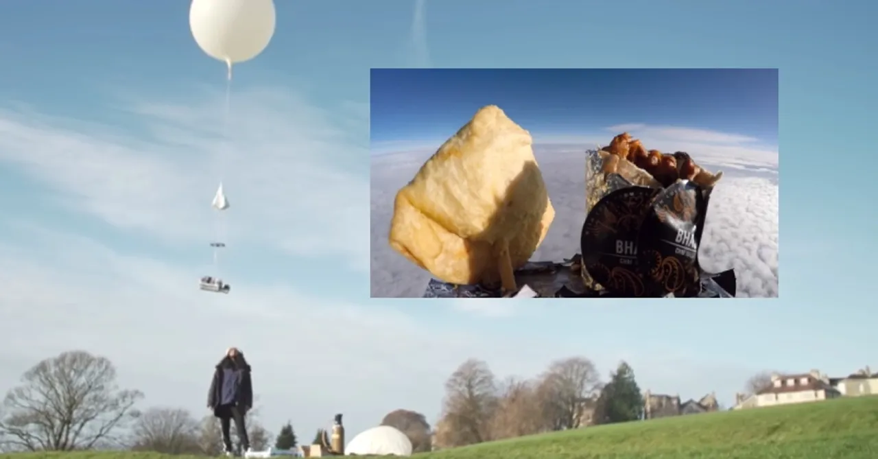 Check out the hilarious journey of the Space Samosa that ended-up in France