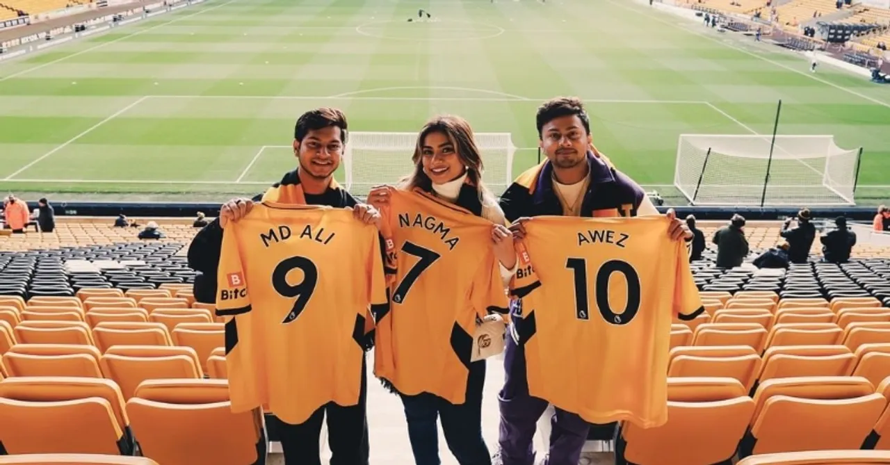 EPL football club Wolverhampton Wanderers hosts celebrated Indian content creators