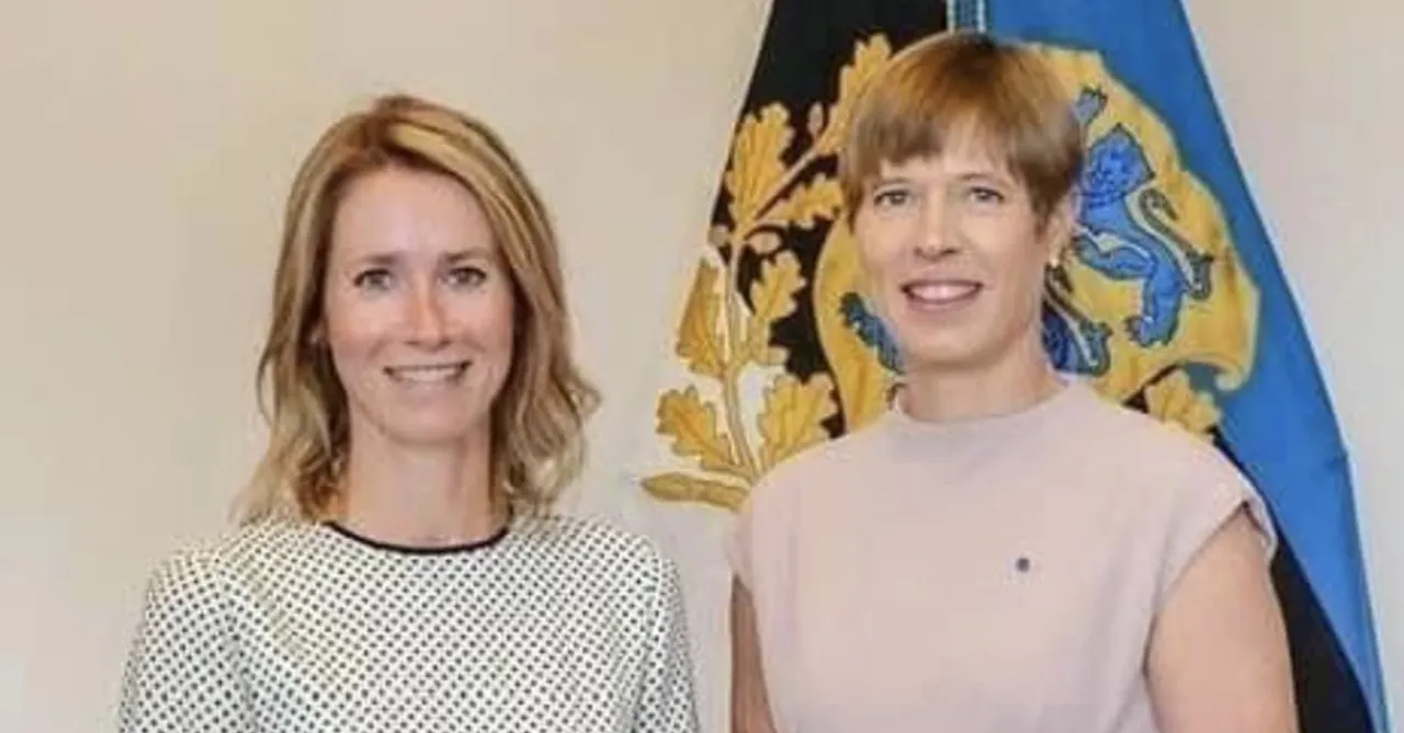 Estonia becomes the first  country to have a Female PM and President