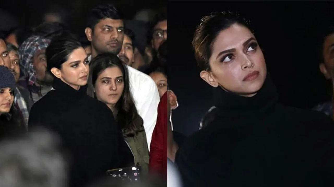 Deepika's JNU visit