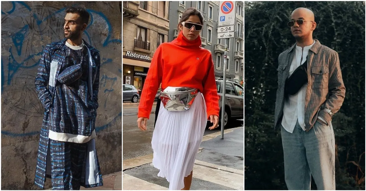 Influencers show us fashionable ways of styling fanny packs