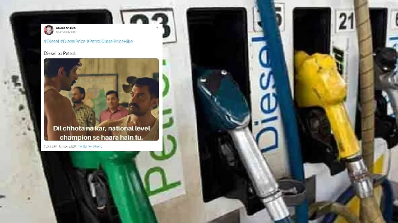 People can't stop sharing memes after diesel price go higher than petrol