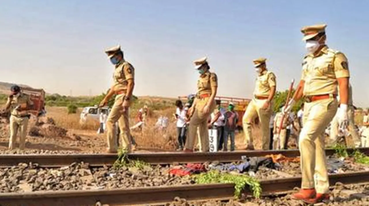 16 migrant workers killed by a goods train in Aurangabad in a tragic accident