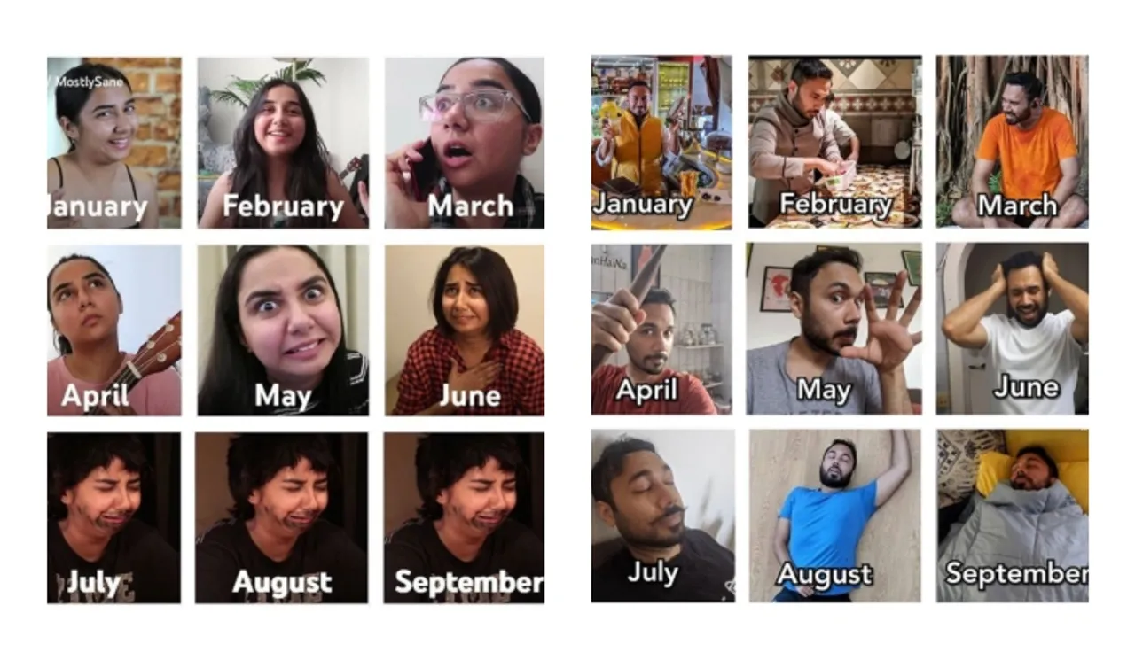 Content Creators recreate the Month Grid and the results are hilarious