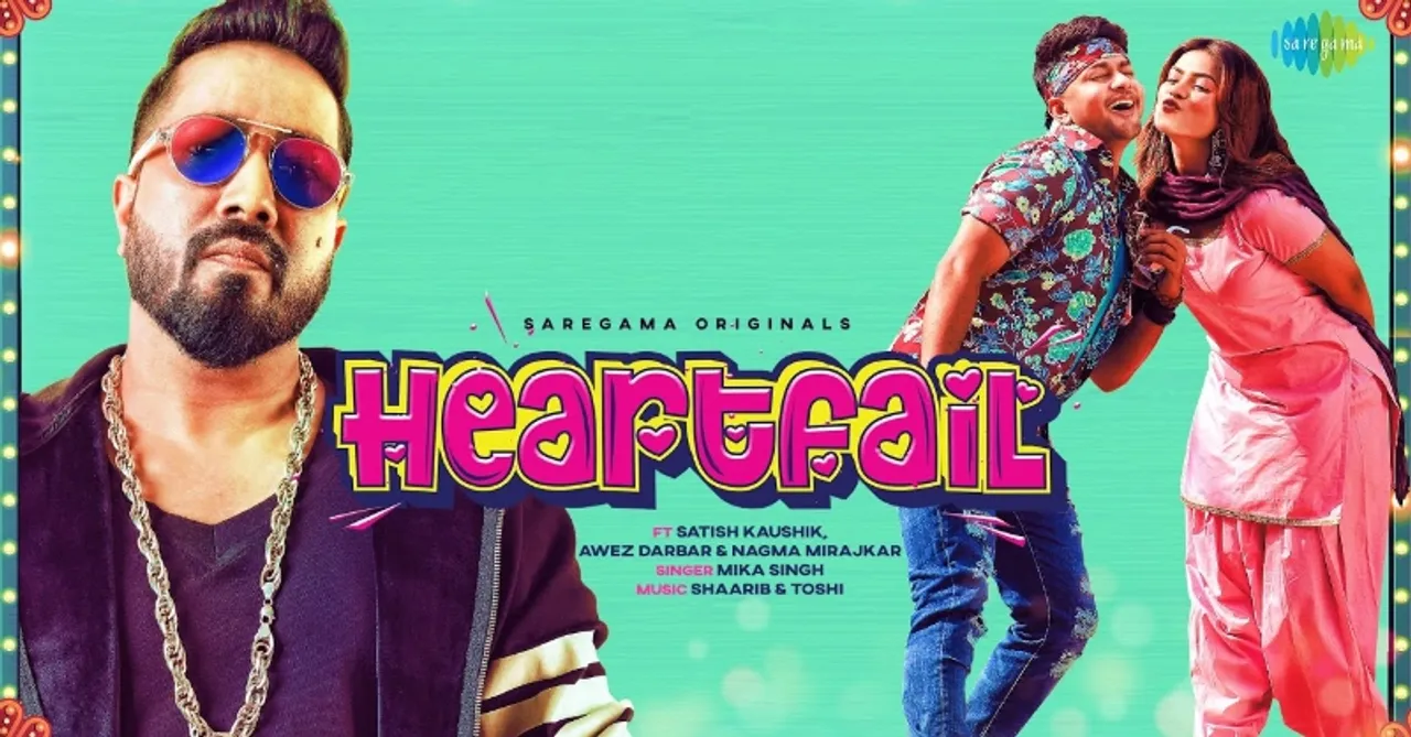 Creators Awez and Nagma star in Mika Singh’s new song, 'Heartfail'