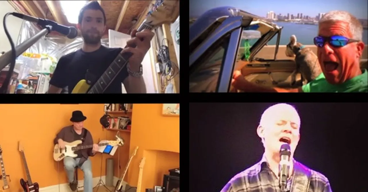 Four strangers with the same name living in different parts of the world form a band