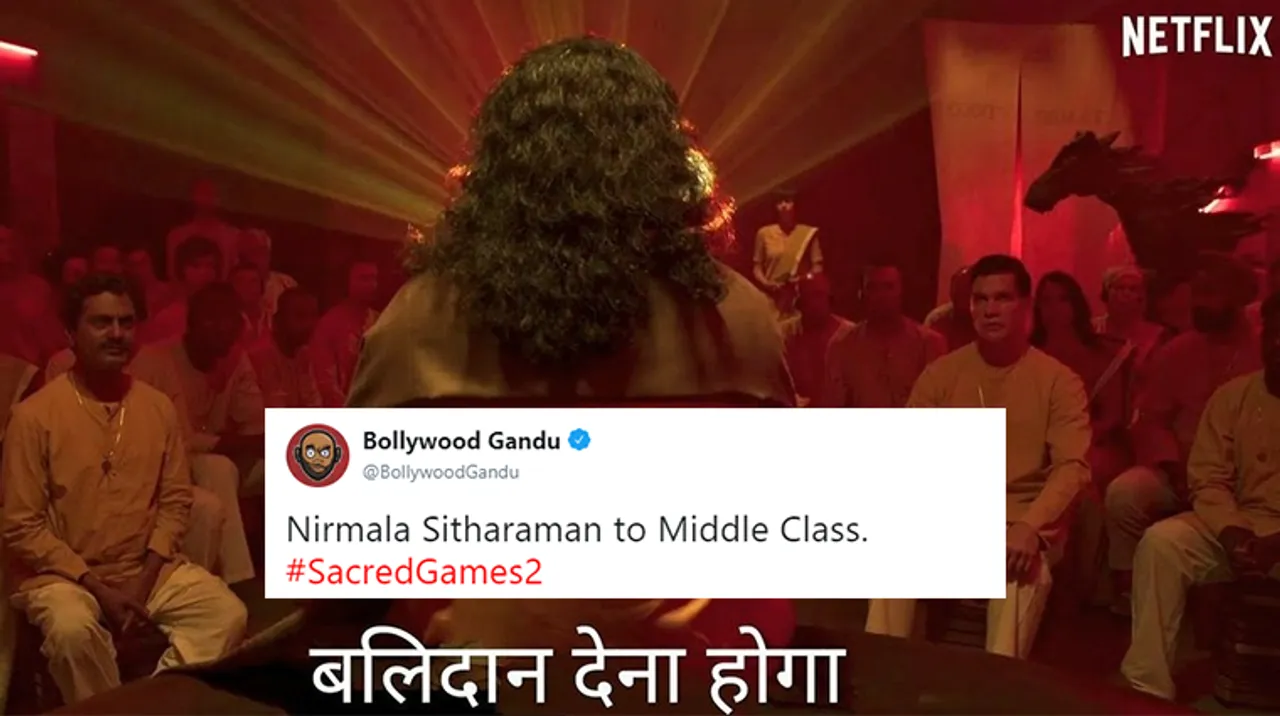 These Sacred Games 2 memes are hilarious AF bet you wouldn't stop ROFLing