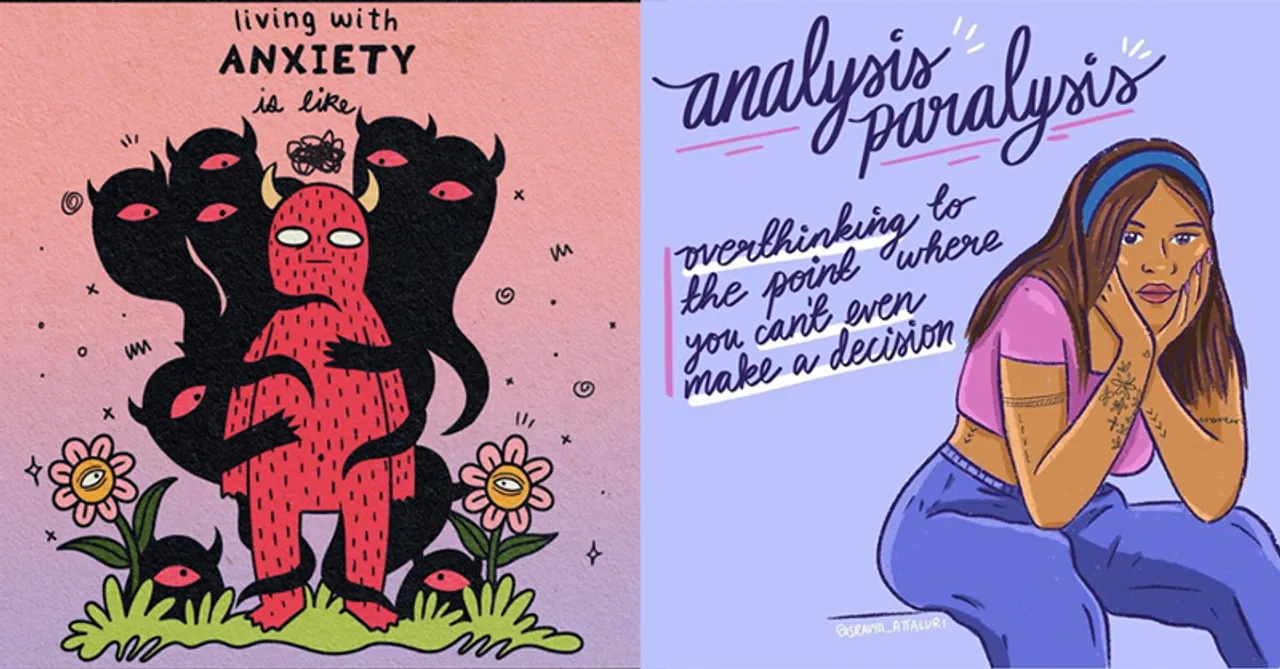 These artists show you what living with anxiety feels like