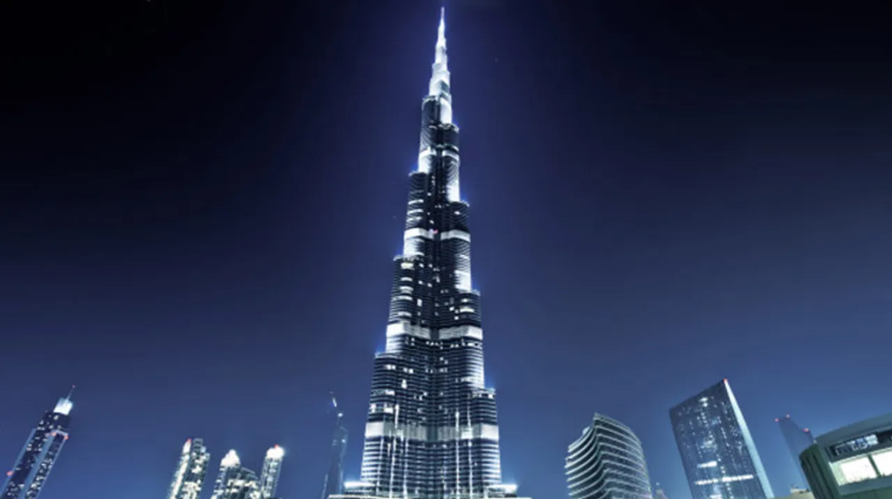 Burj Khalifa charity box