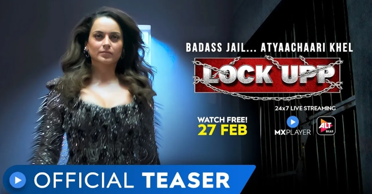 Kangana Ranaut gives a sneak-peek into the world of her fearless reality show with Lock Upp Trailer