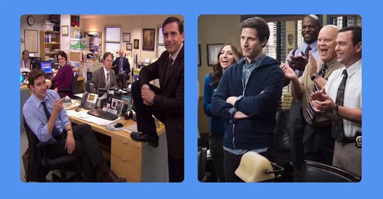 Since it's Fun at Work Day, here are some hilarious and excellently portrayed workspaces in movies and TV shows over the years!