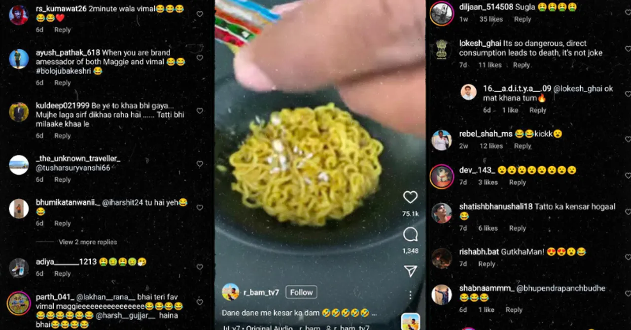 Someone cooked Maggi with Vimal and this is how people reacted to it