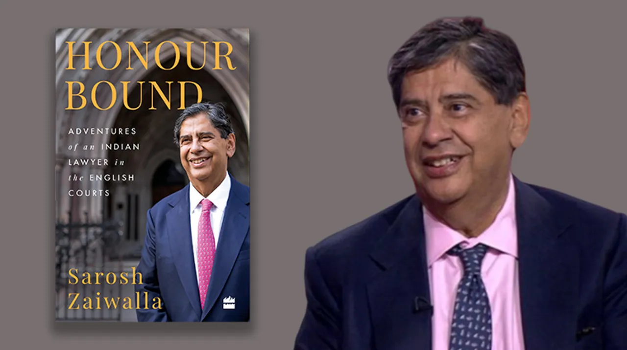 Honour Bound recites the journey of Sarosh Zaiwalla as an Indian lawyer in a foreign land