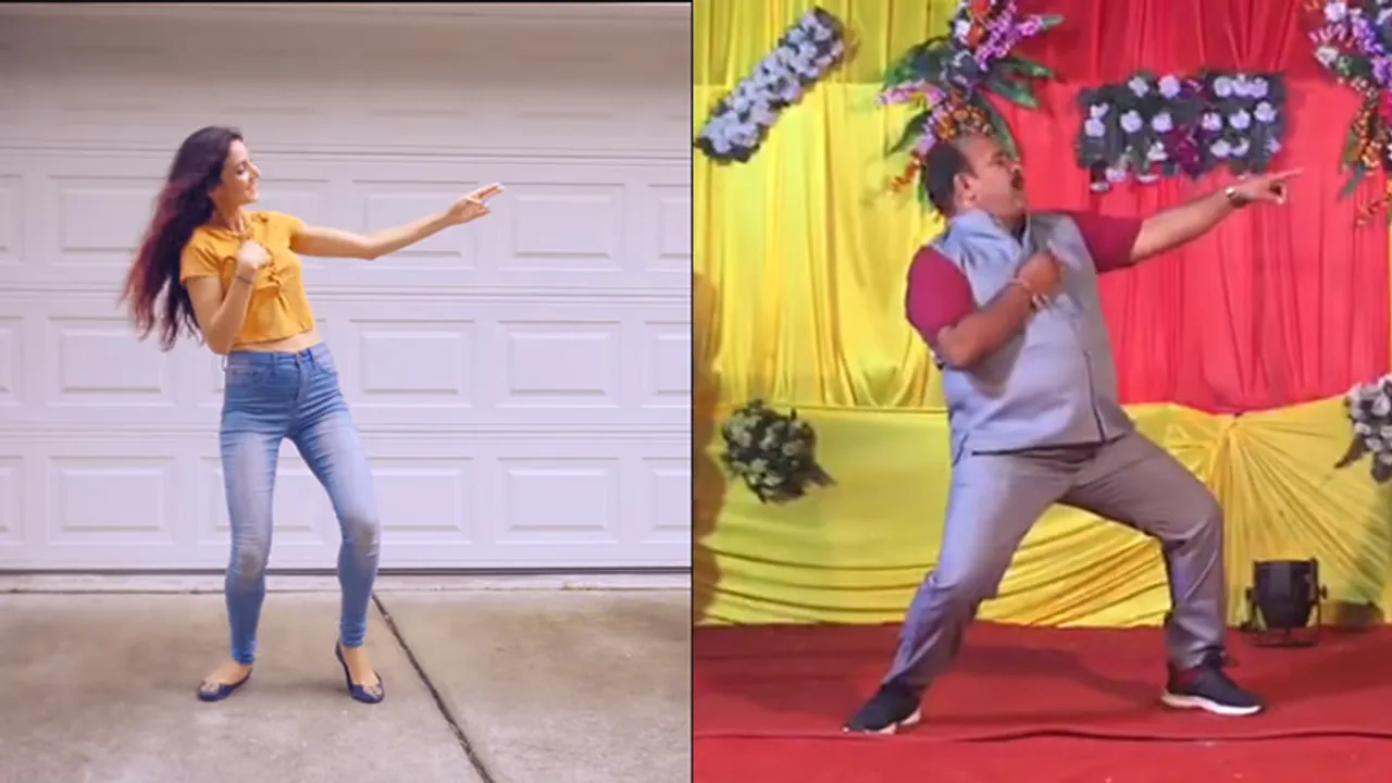 Dancer Deep Brar recreates Govinda uncle's electric moves! No guesses on who does it better...