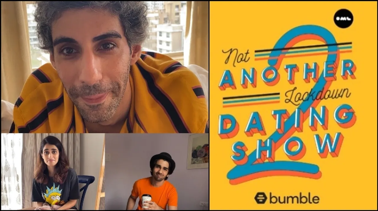 Actors Jim Sarbh, Aisha Ahmed, Prit Kamani and makers of Bumble India's Not Another Lockdown Dating Show 2 get candid