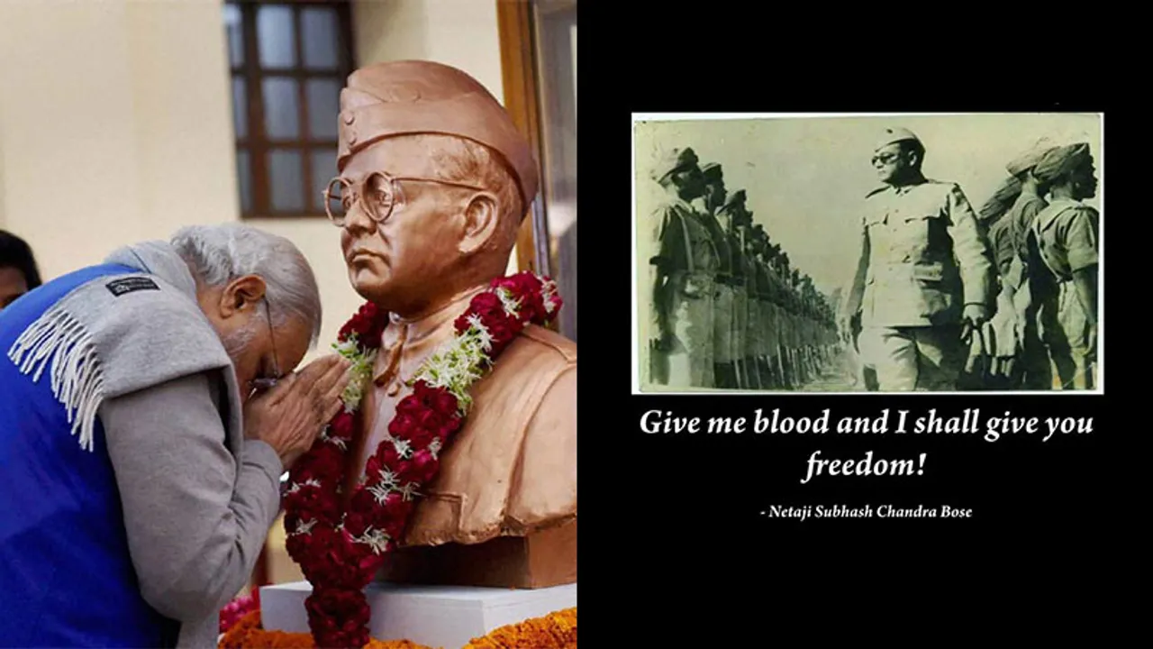 India's tribute to our very own Netaji - Subhash Chandra Bose