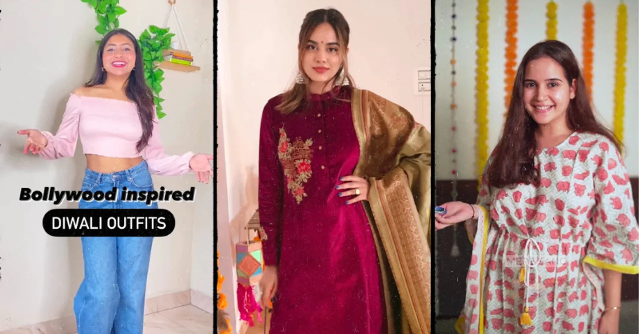 These Diwali outfit series by creators will help you choose your own look with ease!
