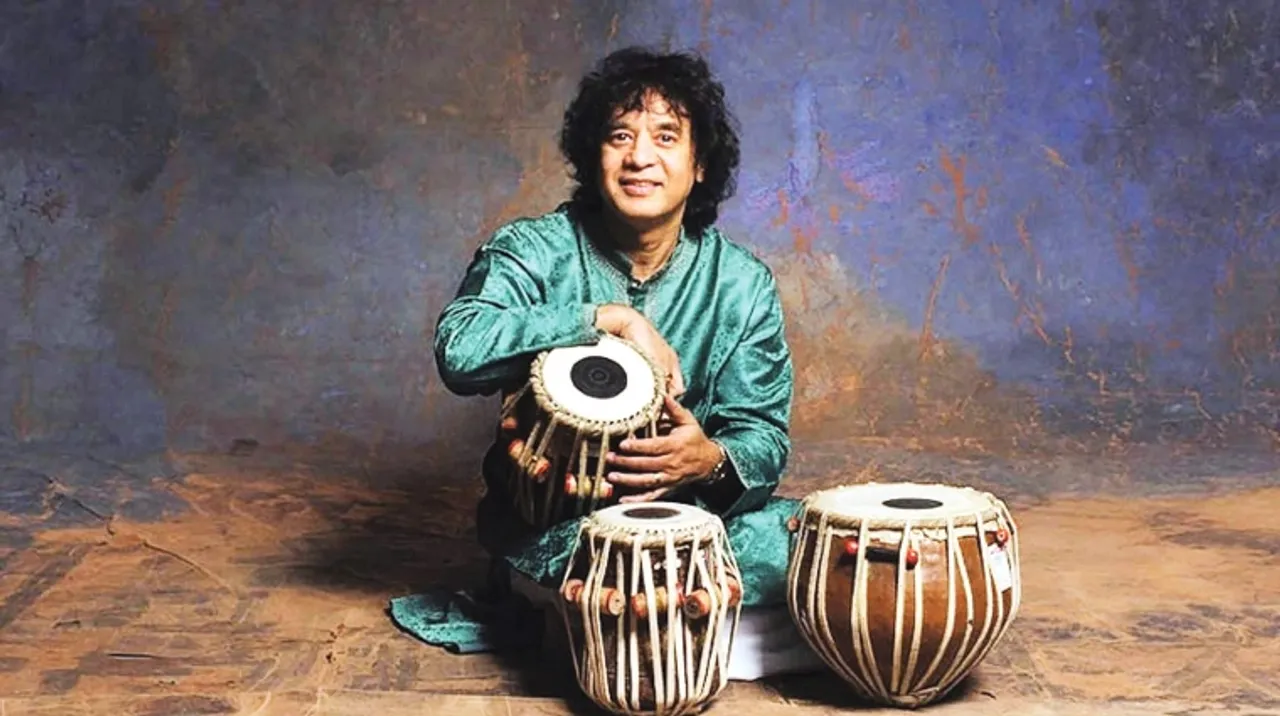 Padma Bhushan Ustad Zakir Hussain honoured with the Aditya Vikram Birla Kalashikhar Puraskar