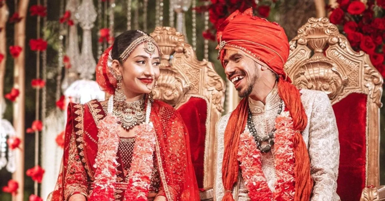 Yuzvendra Chahal ties the knot with Dhanashree Verma and the photos are heartwarming
