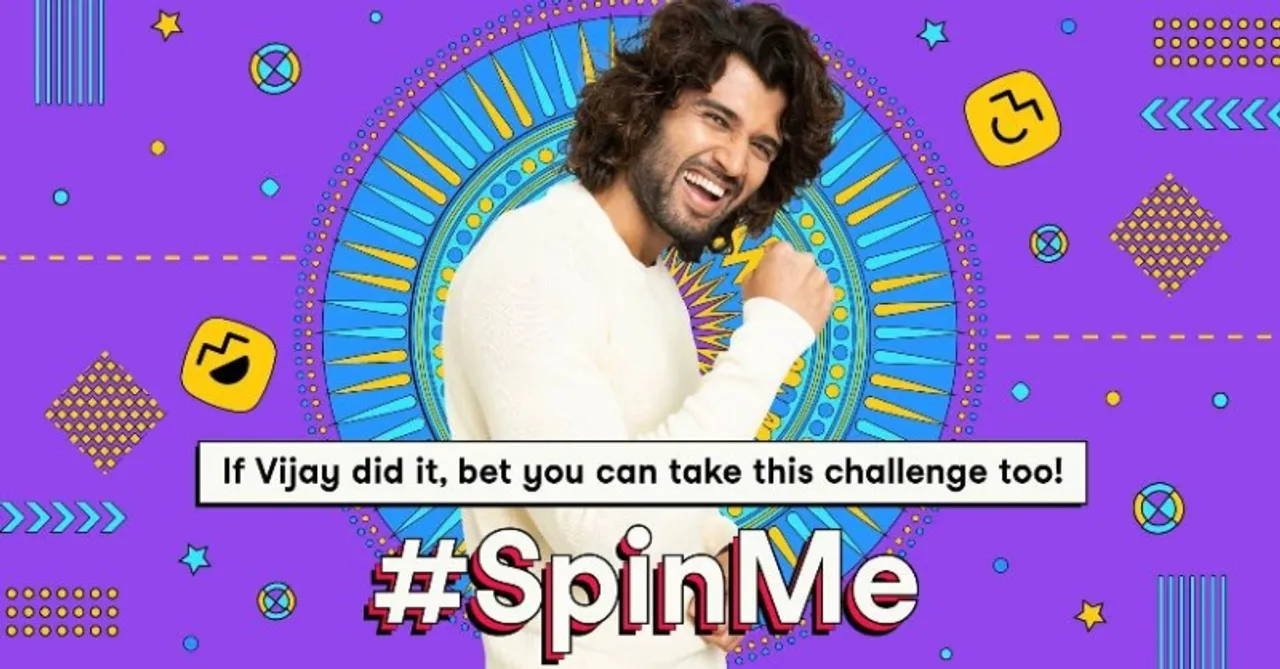 Vijay Deverakonda’s Spin Me On Moj Challenge goes viral on the platform
