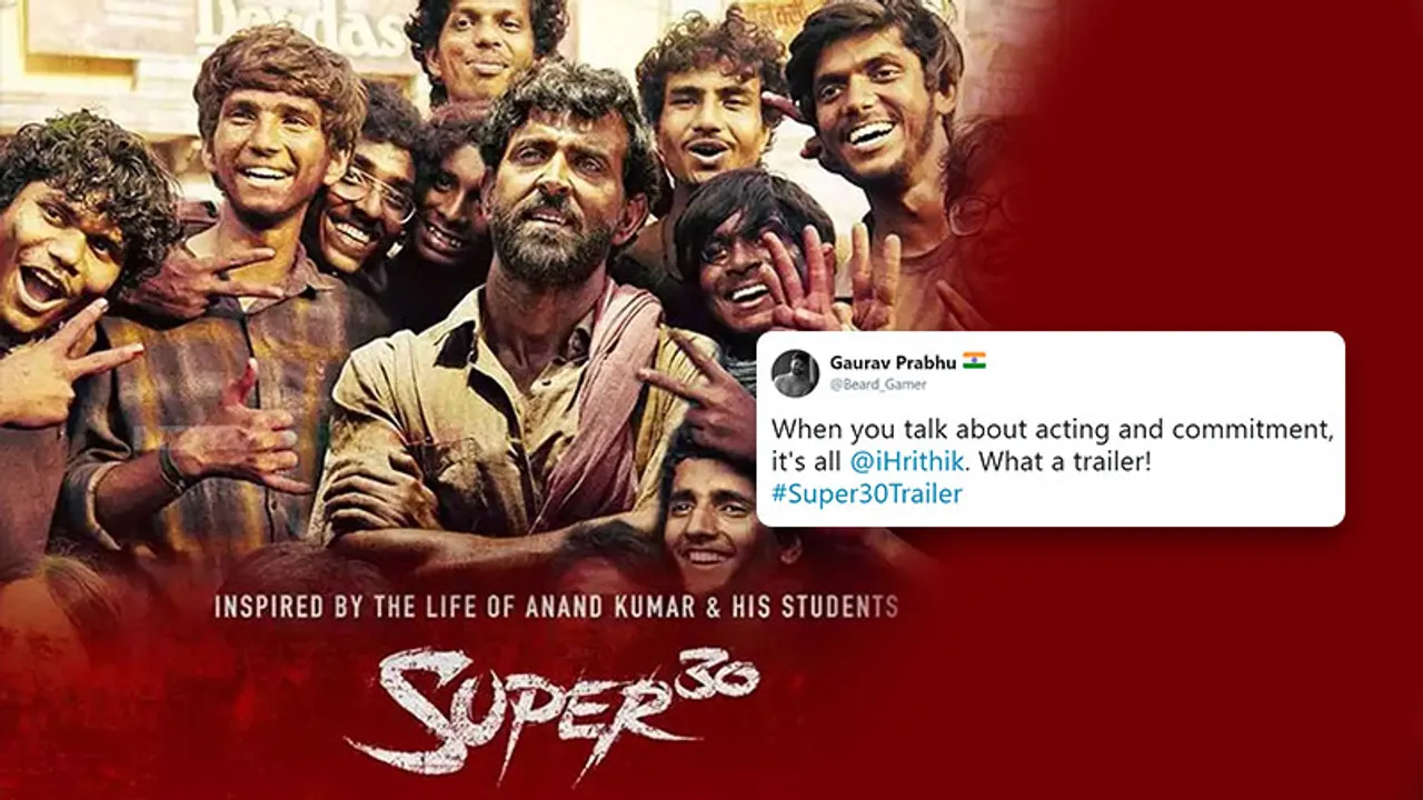 Super 30 trailer release: A super hit on its way for Hrithik Roshan?