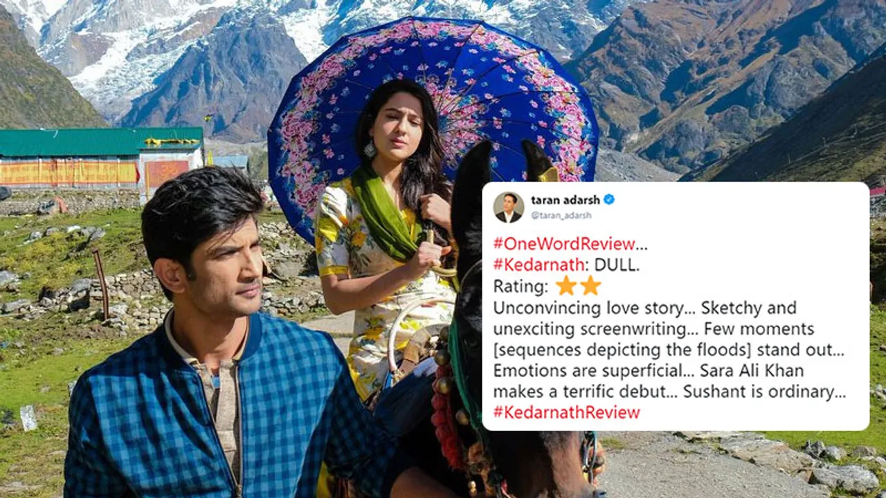 Sara Ali Khan and Sushant Singh Rajput's Kedarnath rakes in mixed reviews