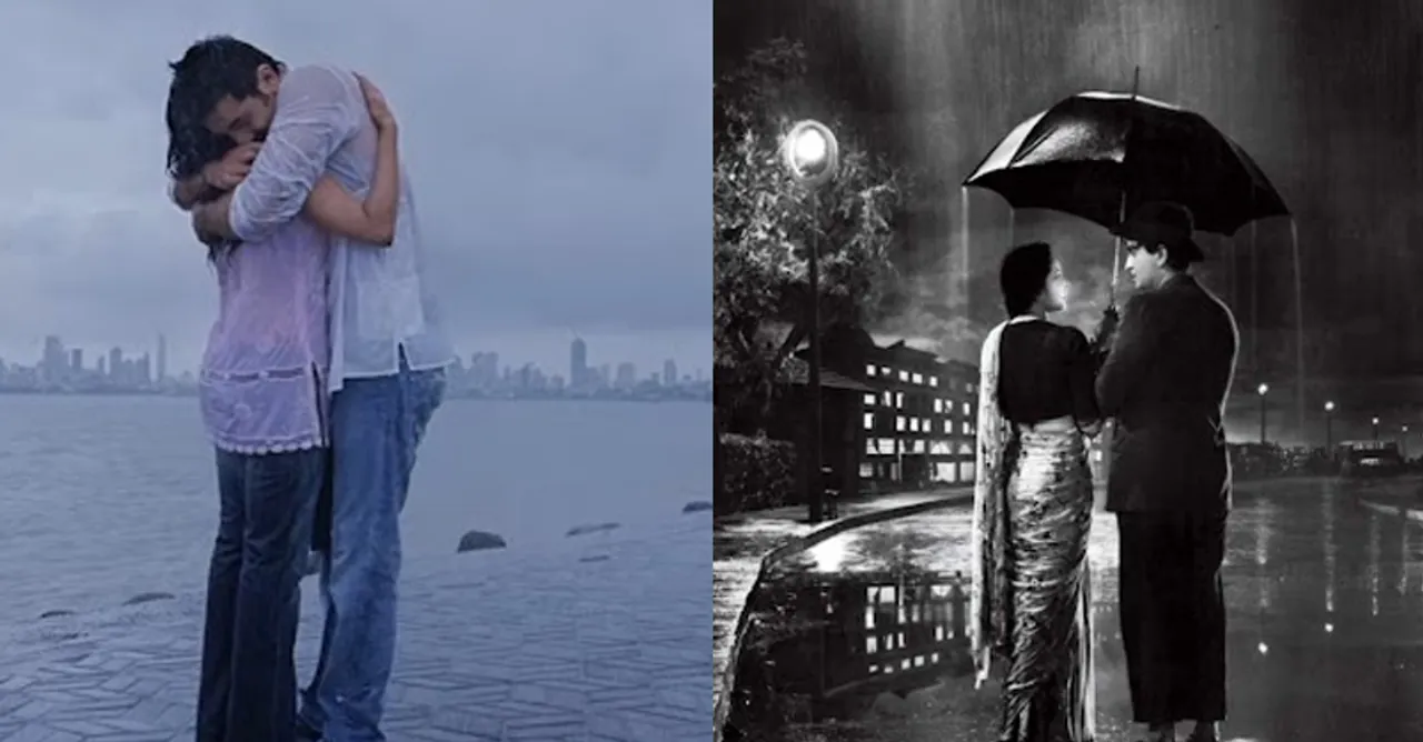 Bollywood movies and rains