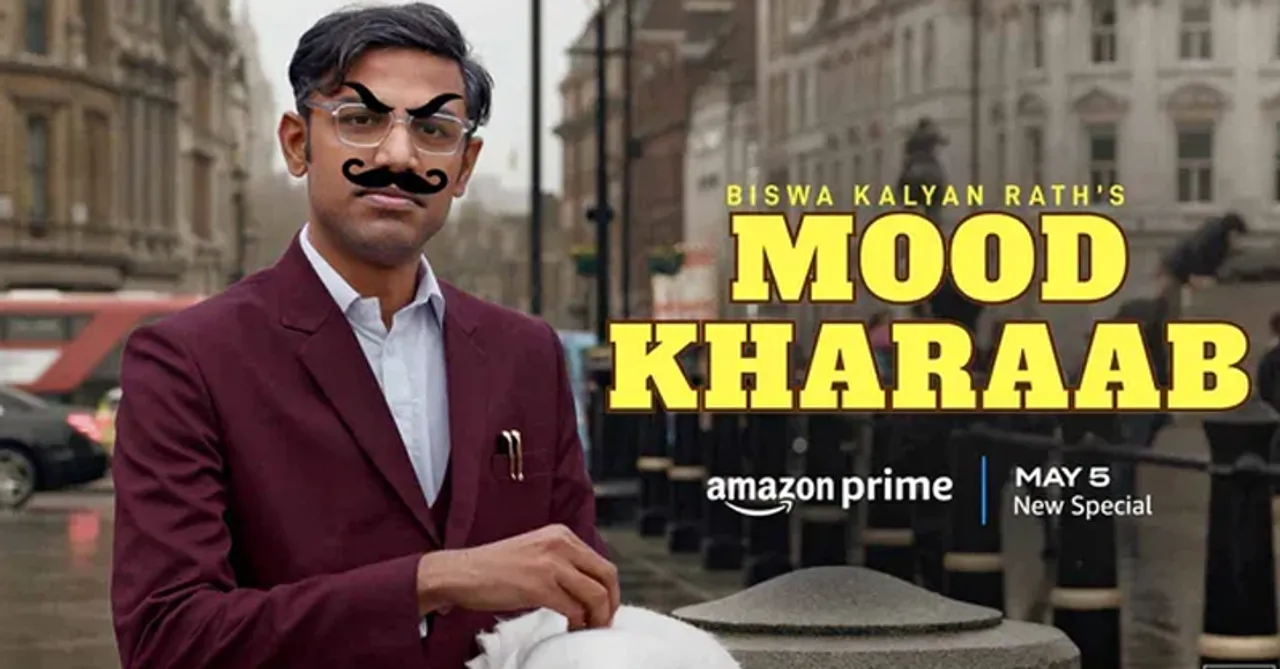 Prime Video announces new stand-up special 'Mood Kharaab' featuring comedian Biswa Kalyan Rath