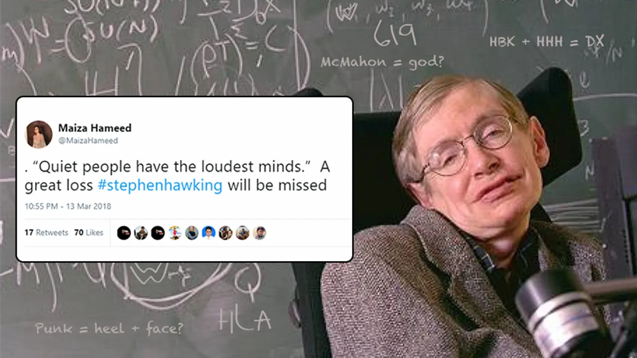 Twitter remembers the great man by sharing Stephen Hawking quotes